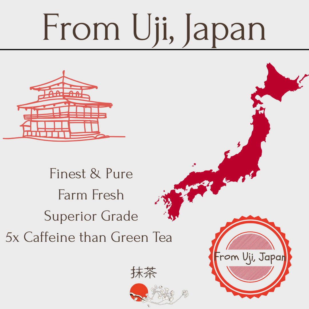 Ceremonial Matcha | First Harvest | Finest Grade from Uji, Japan | Pure & Fresh
