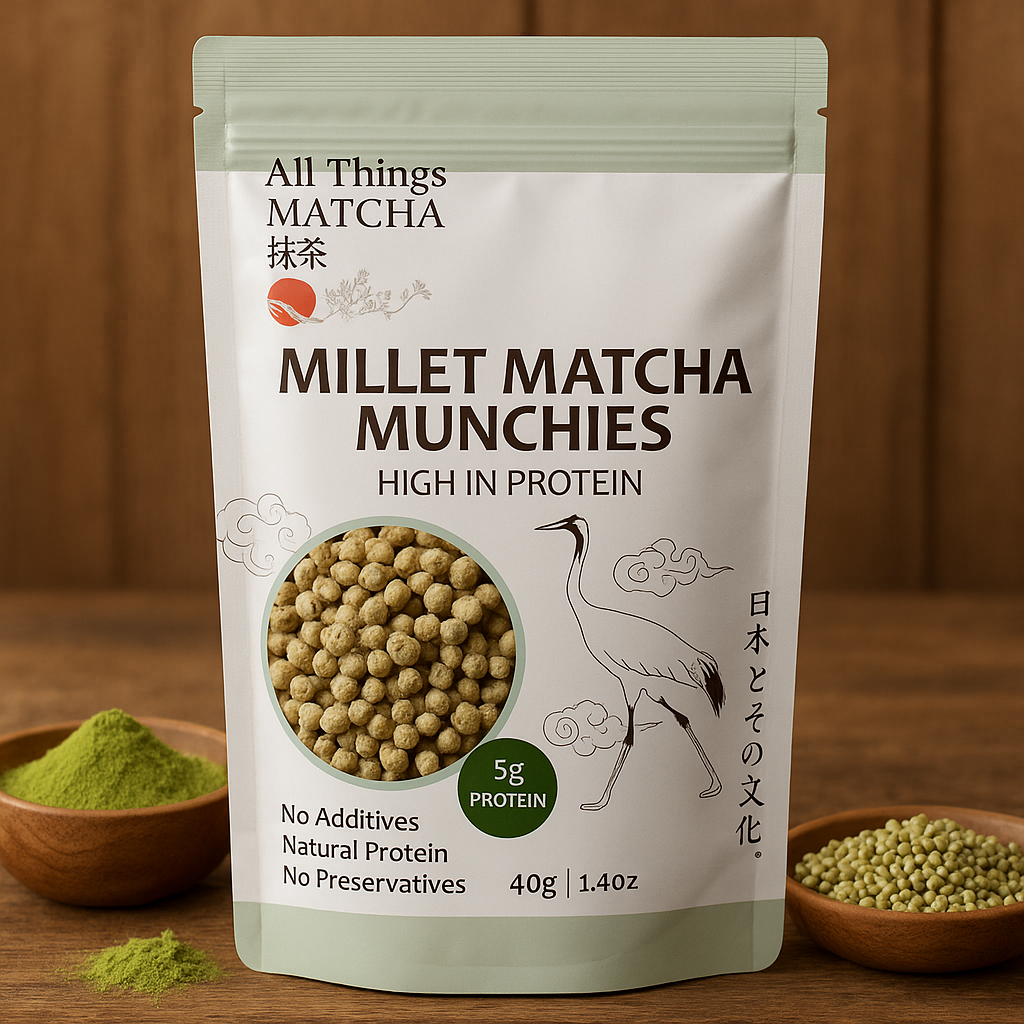 Millet Matcha Munchies – High Protein Crunch