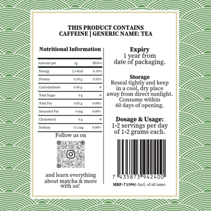 Ceremonial Matcha | First Harvest | Finest Grade from Uji, Japan | Pure &amp; Fresh