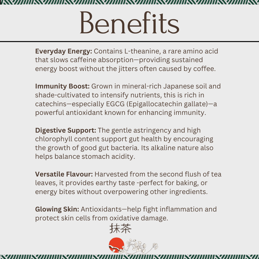 Culinary Grade Matcha | From Uji, Japan | Pure &amp; Fresh