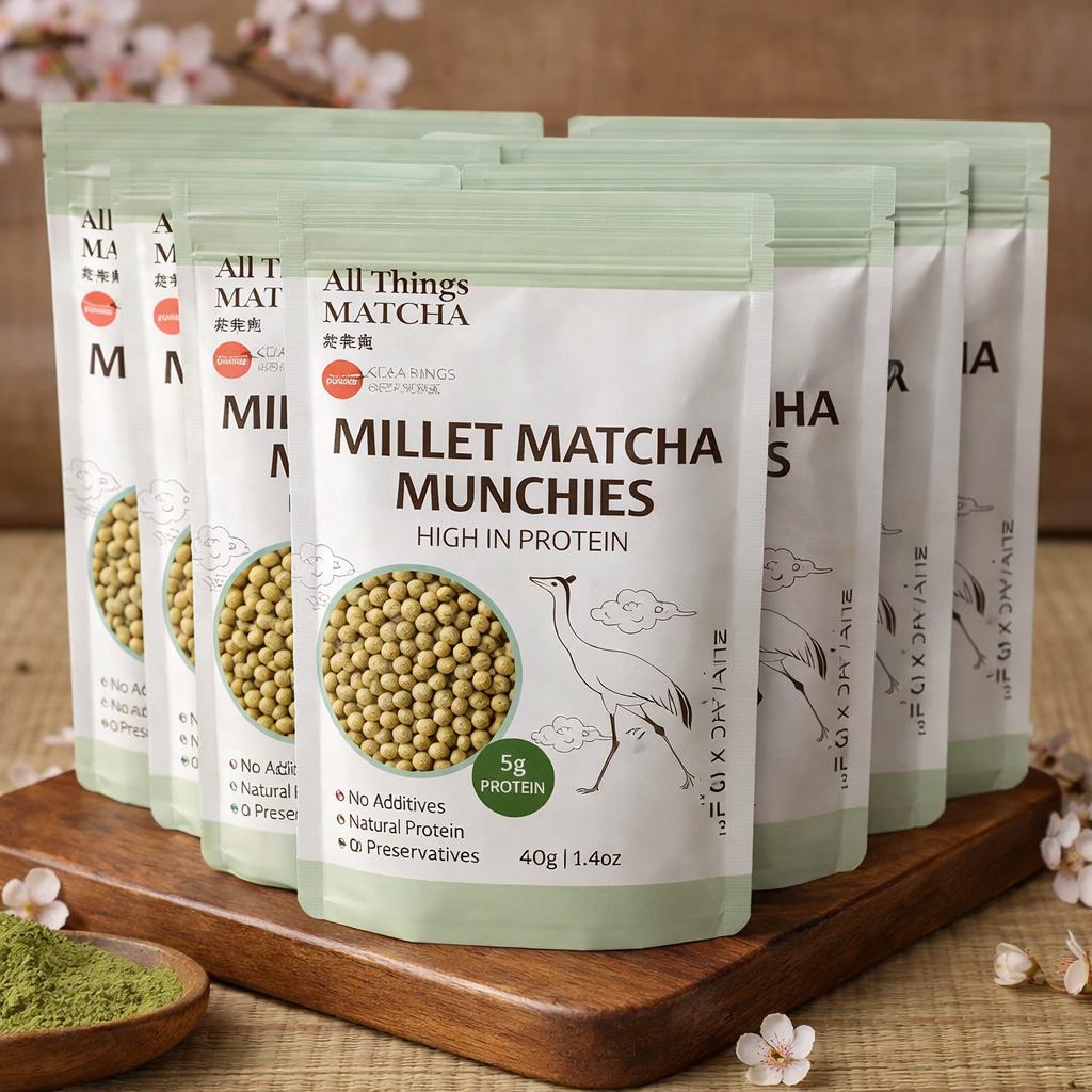 Millet Matcha Munchies: Pack of 5