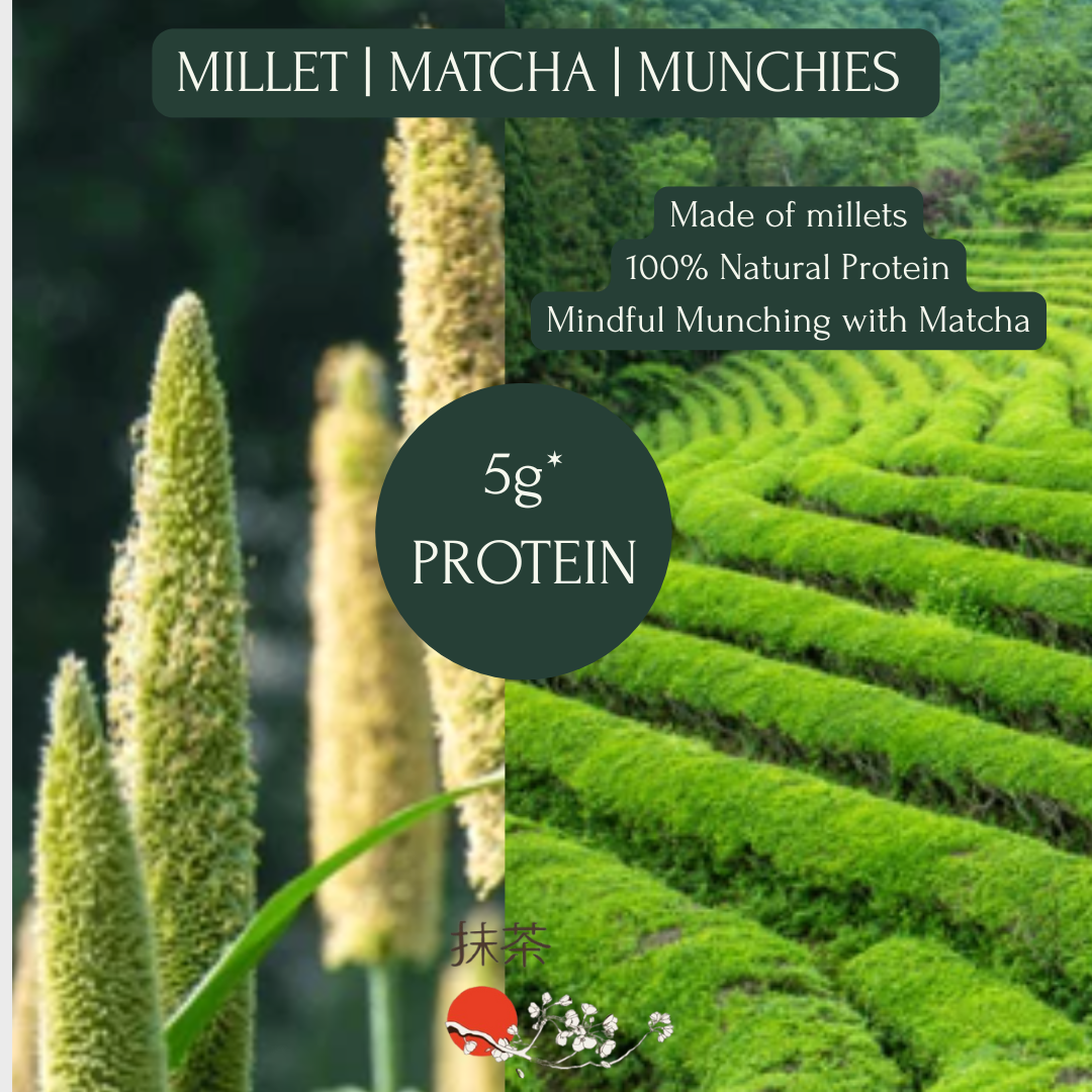 Millet Matcha Munchies – High Protein Crunch